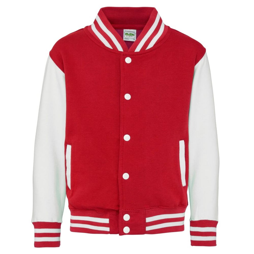 AWDis Just Hoods AWDis Kids Varsity Jacket