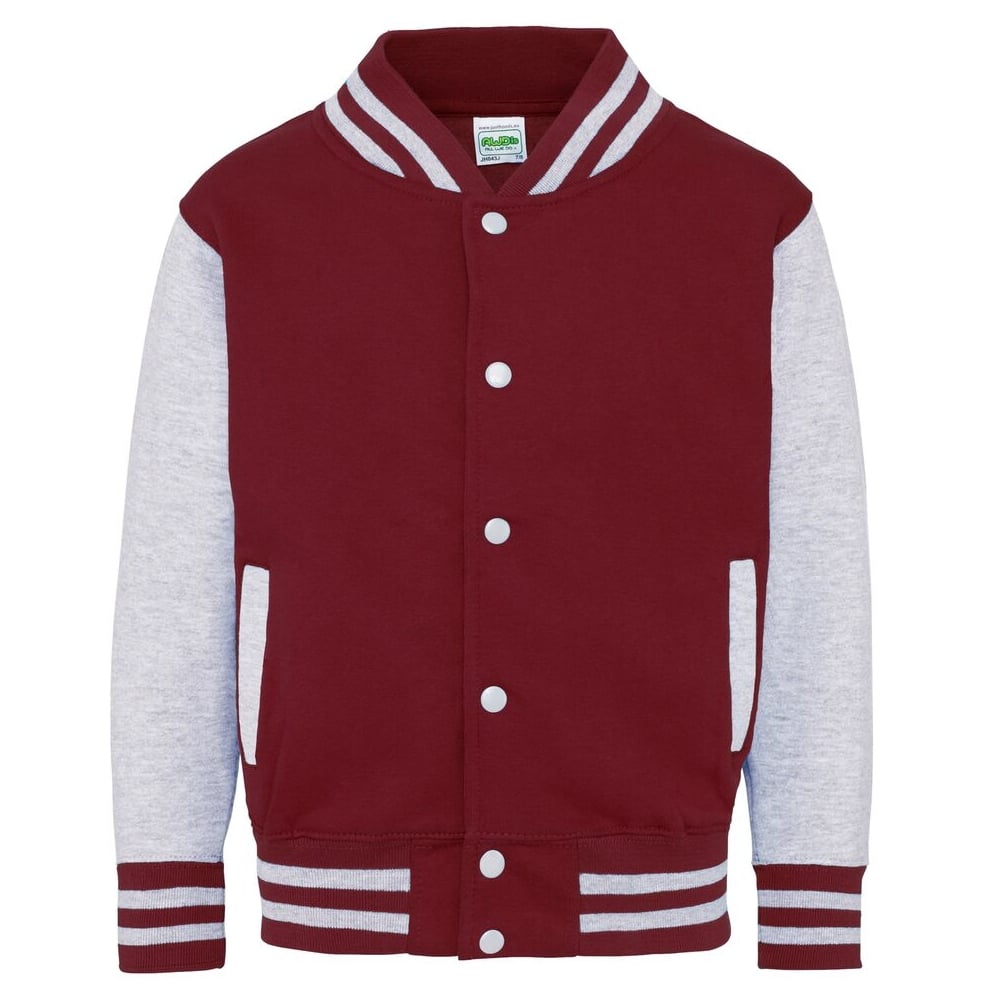 AWDis Just Hoods AWDis Kids Varsity Jacket