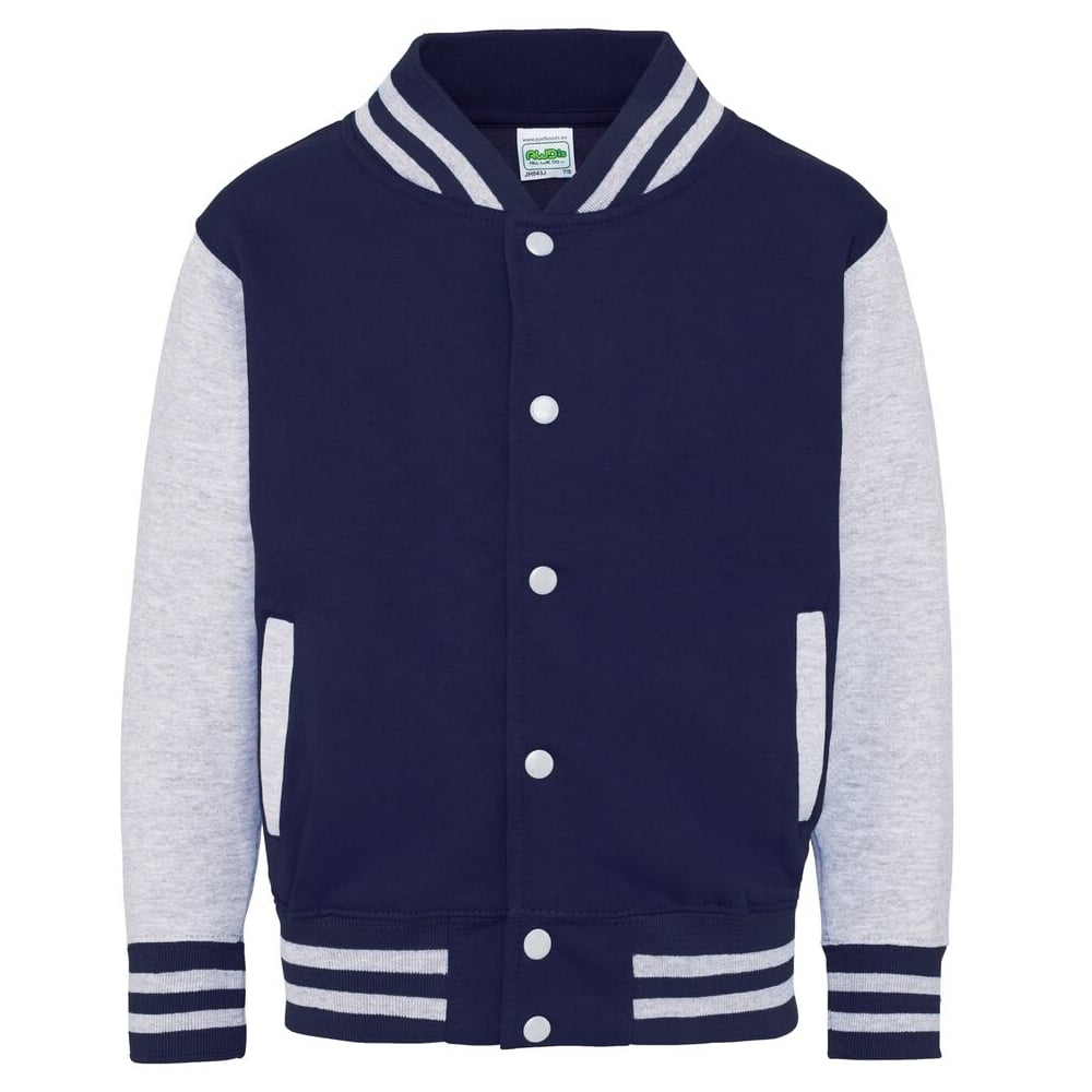AWDis Just Hoods AWDis Kids Varsity Jacket