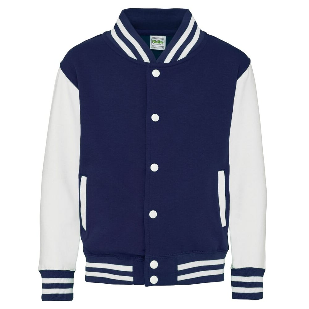 AWDis Just Hoods AWDis Kids Varsity Jacket