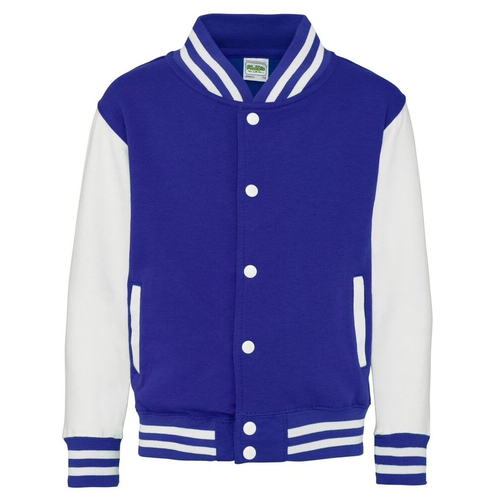 AWDis Just Hoods AWDis Kids Varsity Jacket